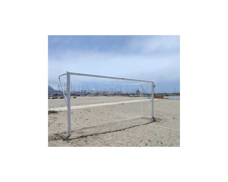 Juego porterías fútbol-playa aluminio 120x100 mm