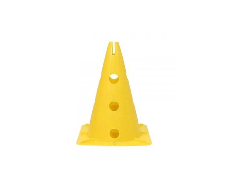 Cono con soporte para pica y aro base cuadrada