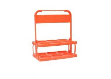 Portabotellas pvc basic 6uds