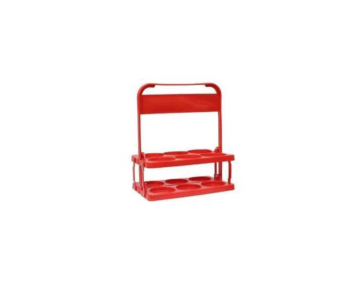 Portabotellas pvc basic 6uds