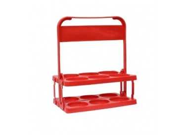 Portabotellas pvc basic 6uds
