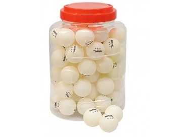 Tarro 60 pelotas tenis de mesa softee 40mm