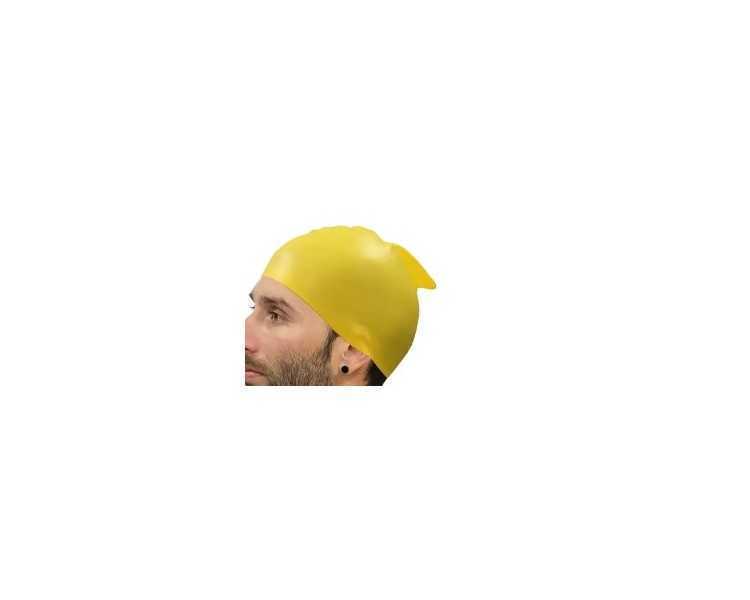 Gorro natación silicona con aleta softee
