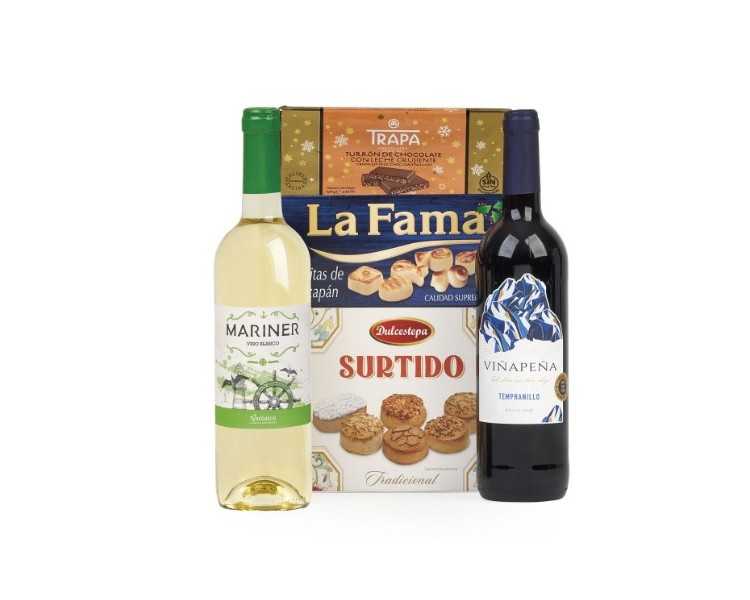 Cesta Navidad lote 1