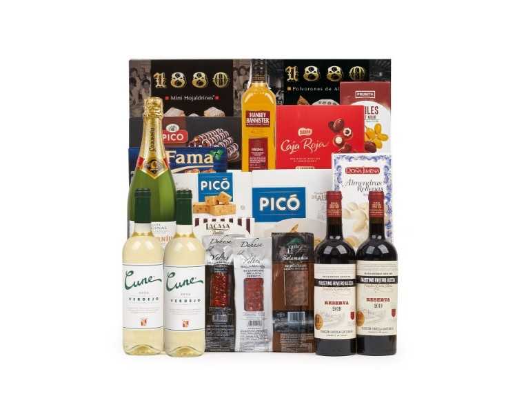 Cesta Navidad lote 12