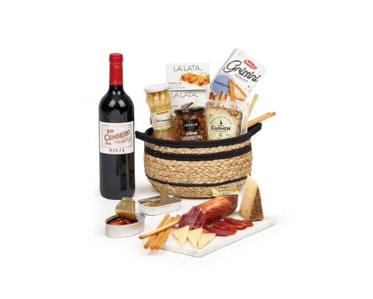 Cesta Navidad lote 205