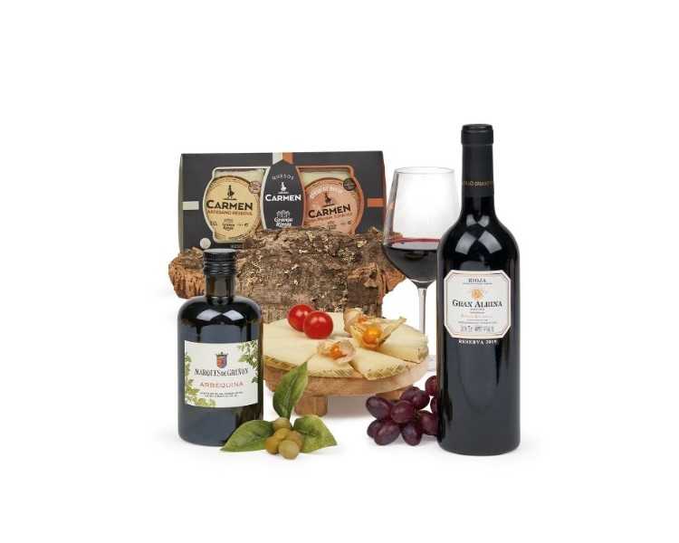 Cesta Navidad lote 211