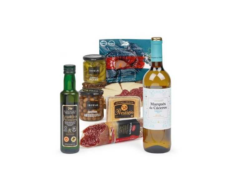 Cesta Navidad lote 212