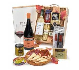 Cesta Navidad lote 214