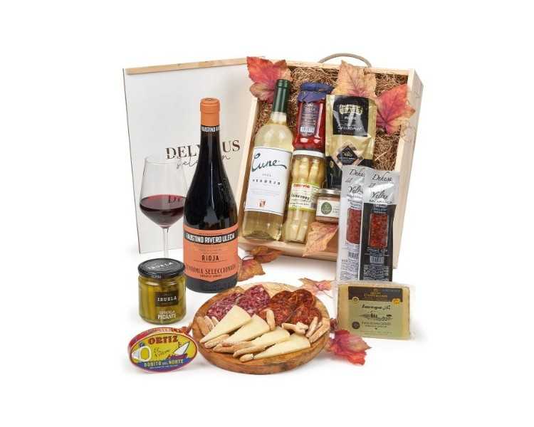 Cesta Navidad lote 214