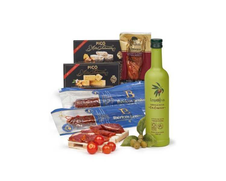Cesta Navidad lote 218