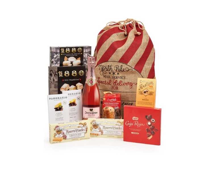 Cesta Navidad lote 225