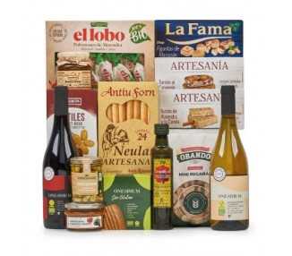 Cesta Navidad lote 229 VEGANO
