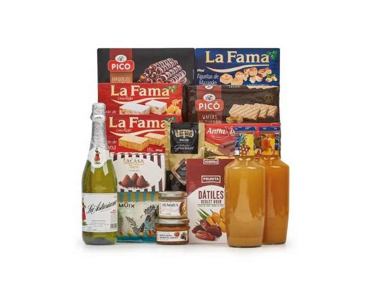 Cesta Navidad lote 230 SIN ALCOHOL