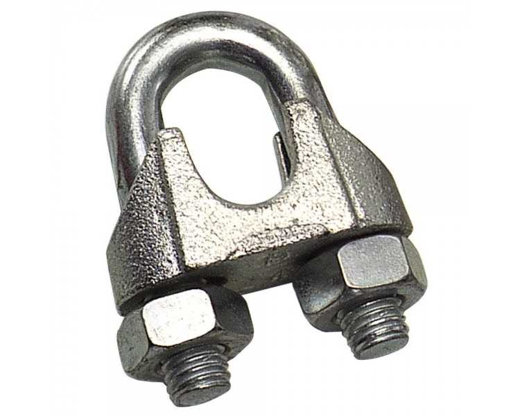 Sujetacables Galvanizado 8 mm. 5/16" Uso Domestico