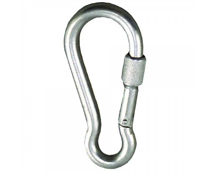 Mosqueton Bombero Con seguro  8x 80 mm. Uso domestico