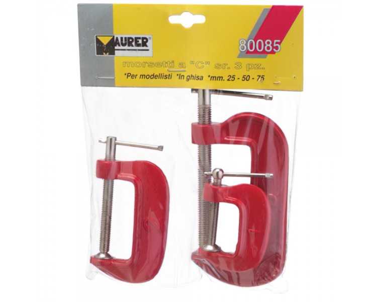 Juego Torniquetes Modelista Maurer 3 Piezas.