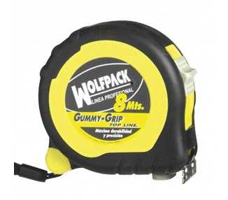 Flexometro Magnetico Grip Topline Con Freno 8 metros / 25 mm.