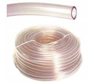Manguera Transparente Nivel  6x8 mm. Rollo 50 metros