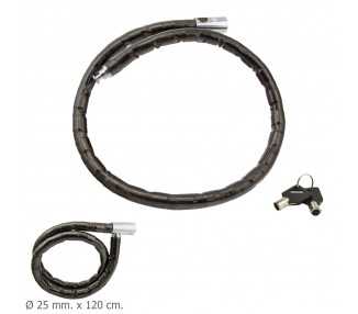 Piton Moto Blindado Llave Tubular 25 mm. x 120 cm.