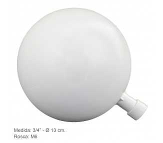 Boya Plastico 3/4" x 13 Ø cm. Rosca M6