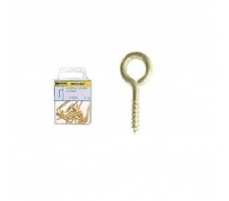 Hembrilla Cerrada Latonada 17x40 mm. 15 unidades