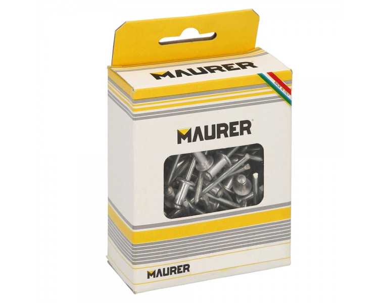 Remaches Maurer 3,40x12 mm. (75 Piezas)