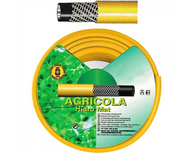 Manguera Jardin Hidro Mat Ø 19 mm. - 3/4"   Rollo 50 Metros