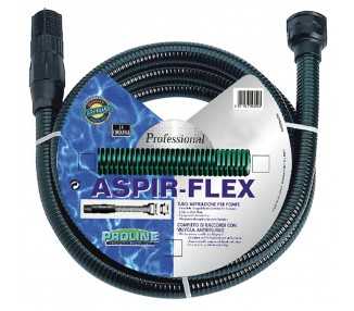 Manguera Aspirar Aspir Flex Rollo 7 Metros Con Conectores