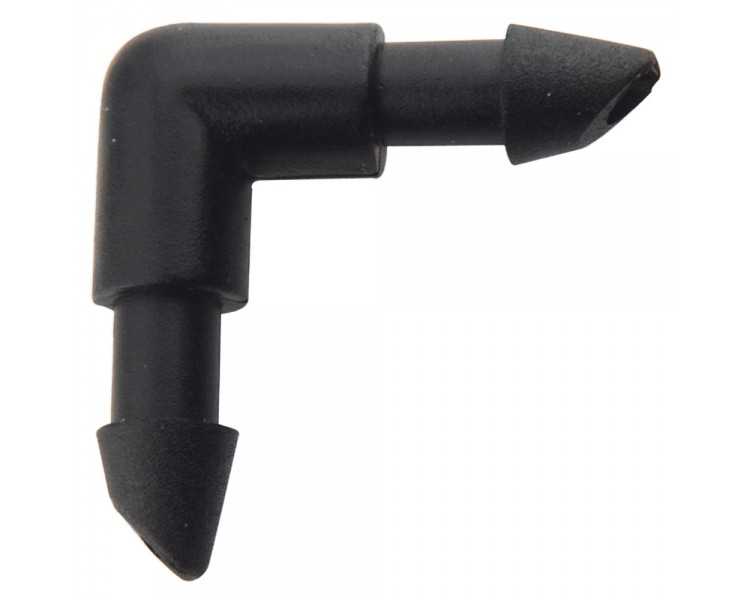 Goteo Codo Para Tubo 1/4" (Blister  5 Piezas)