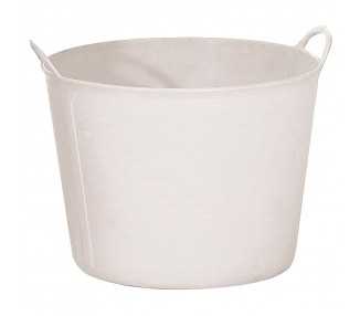 Capazo Plastico Blanco Numero 3  40 Litros