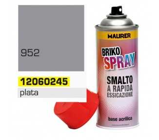 Spray Pintura Plata 400 ml.