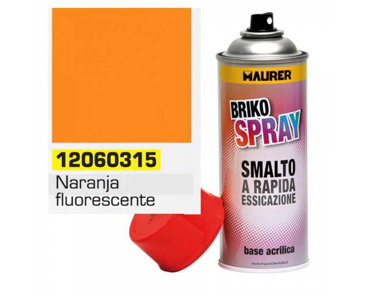 Spray Pintura Naranja Fluorescente 400 ml.