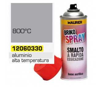 Spray Pintura Resistente Altas Temperaturas Aluminio   400 ml.