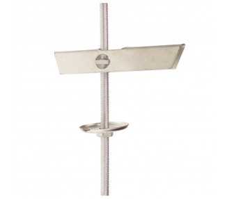 Taco Vuelco Metal Tornillo       M 4 (Caja de 50 piezas)
