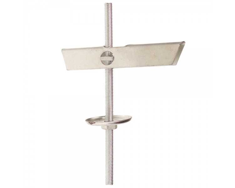 Taco Vuelco Metal Tornillo       M 5 (Caja de 50 piezas)