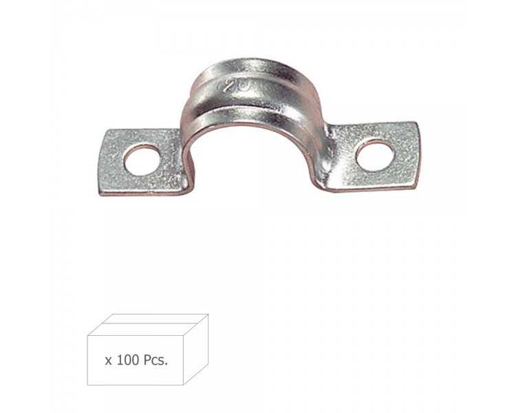 Grapa Metalica 2 Patas     26 mm. Wolfpack Caja 100 unidades