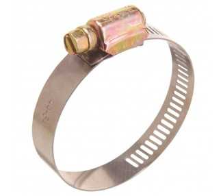 Abrazadera Sin Fin Acero Inoxidable Ancho 12 mm. -  Ø 120 / 140 mm.  Abrazadera Metalica de Tornillo, Abrazadera Sin Fin