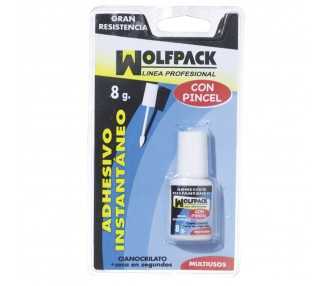 Pegamento Ciano Acrilato Wolfpack 8 Gramos Con Pincel