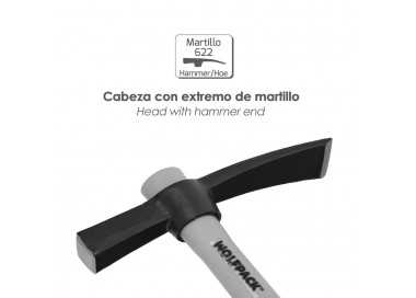 Alcotana 622 / 650 Gramos Mango Fibra Vidrio