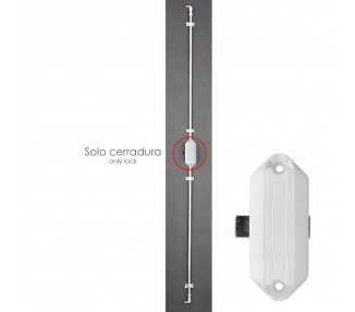 Cerradura Falleba Sin Llave 93/ Blanco