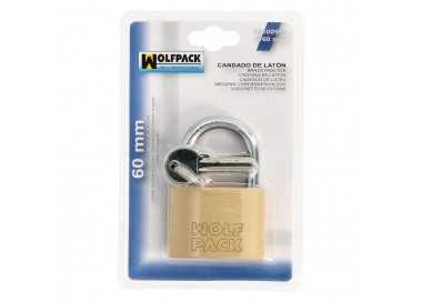 Candado Laton Arco Normal  60 mm.