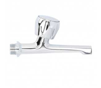 Grifo Fregadero 12 cm- 1/2" Cromo Volante Metal