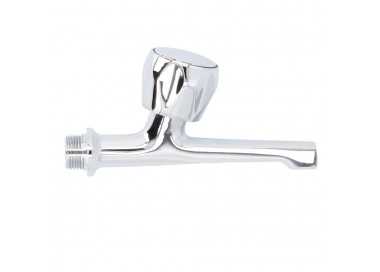 Grifo Fregadero 12 cm- 1/2" Cromo Volante Metal
