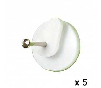 Cuelga Cuadros Redondo Grande (Blister 5 unidades) Clavar