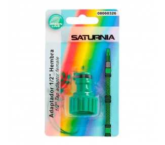 Adaptador Manguera Plastico 1/2 Hembra  Blister