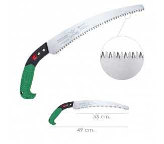 Serrucho Samurai Curvo Mango TPR 330 mm.