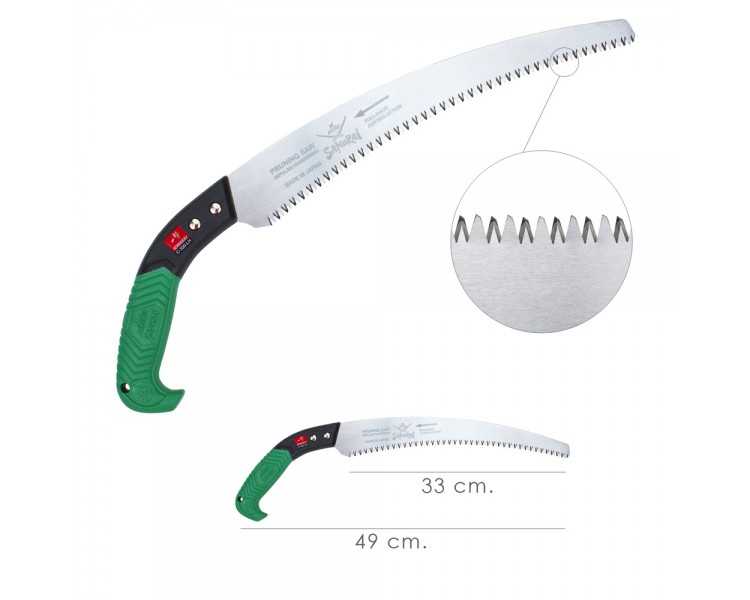 Serrucho Samurai Curvo Mango TPR 330 mm.
