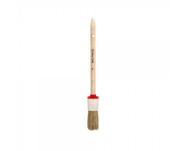 Brocha Brico Redonda Cerda Blanca Nº 4
