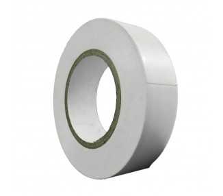 Cinta Aislante 20 m. x 19 mm.  Blanca Uso doméstico
